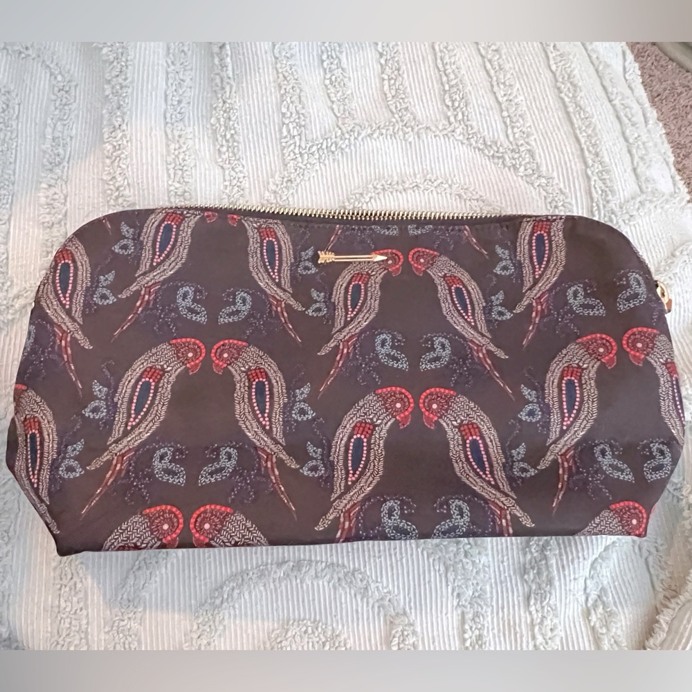 Stella & Dot Love Birds Hideaway Pouch